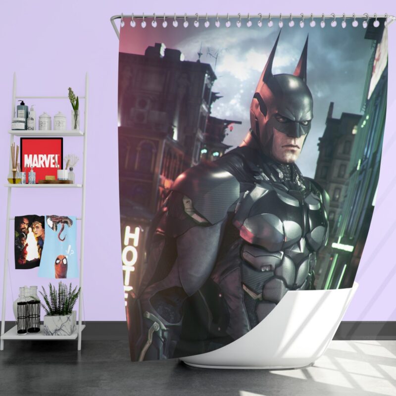 Batman Arkham Games Merchandise Shower Curtain