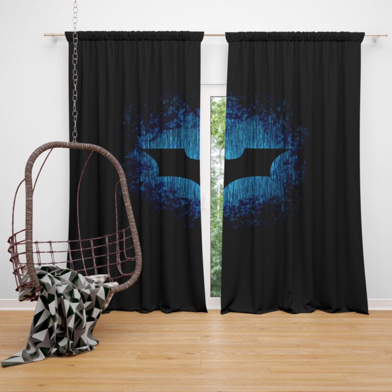 Batman Symbol Curtain