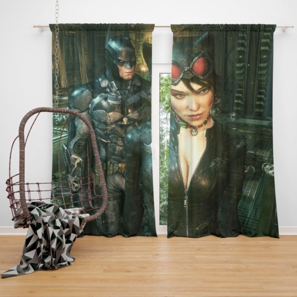Batman and Catwoman Arkham Knight Curtain