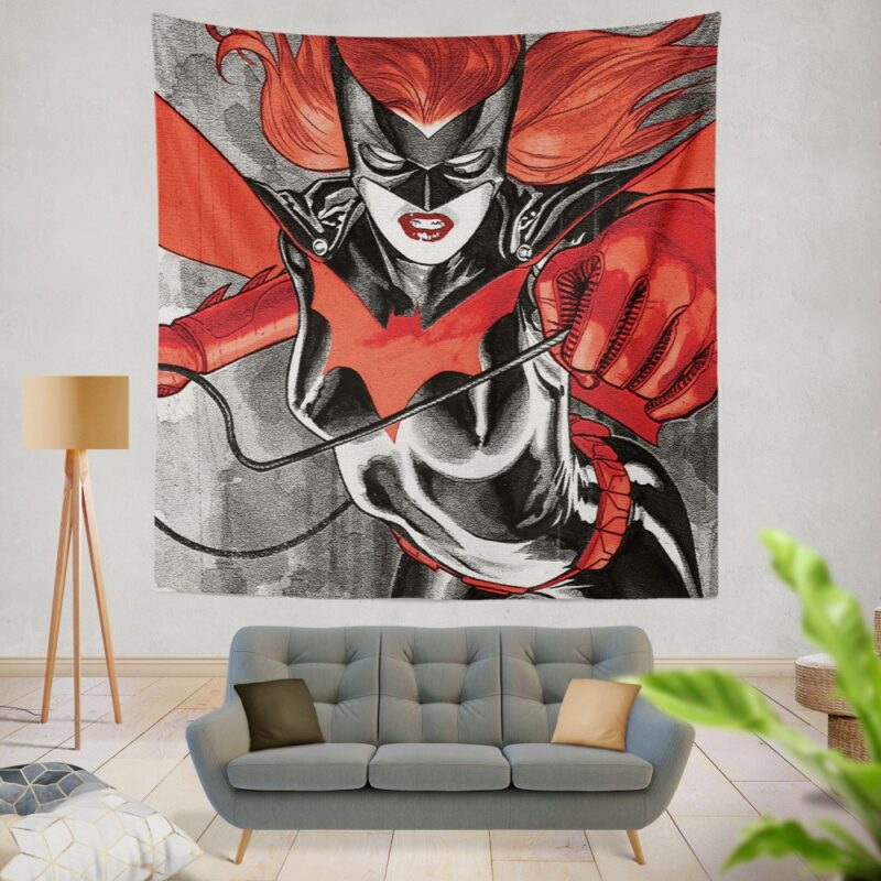 Batwoman Adventures Detective Comics Wall Hanging Tapestry