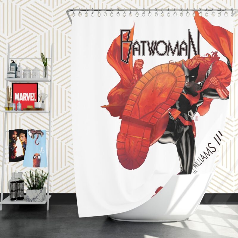 Batwoman DC Comics Shower Curtain