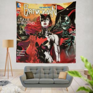 Batwoman TV series This Blood is Thick Wall Hanging Tapestry