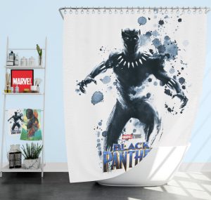 Black Panther The Noble Avenger Shower Curtain