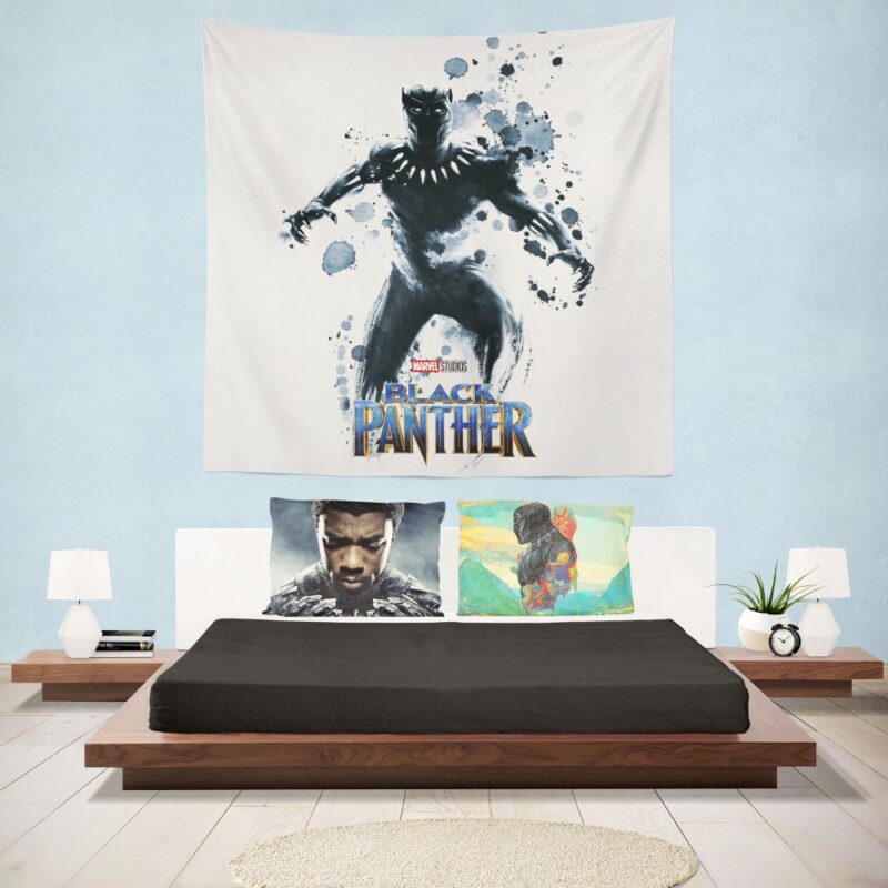 Black Panther The Noble Avenger Wall Hanging Tapestry
