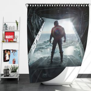Captain America Avengers Infinity War Movie Shower Curtain