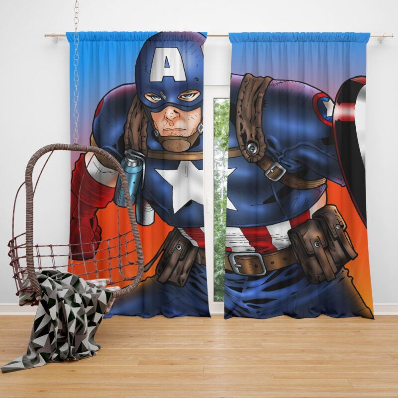 Captain America Avengers Unity Division Curtain