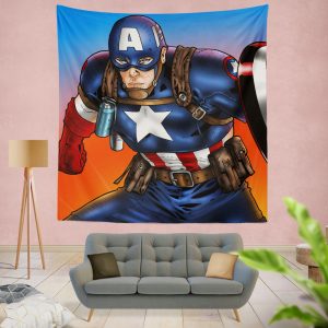 Captain America Avengers Unity Division Wall Hanging Tapestry