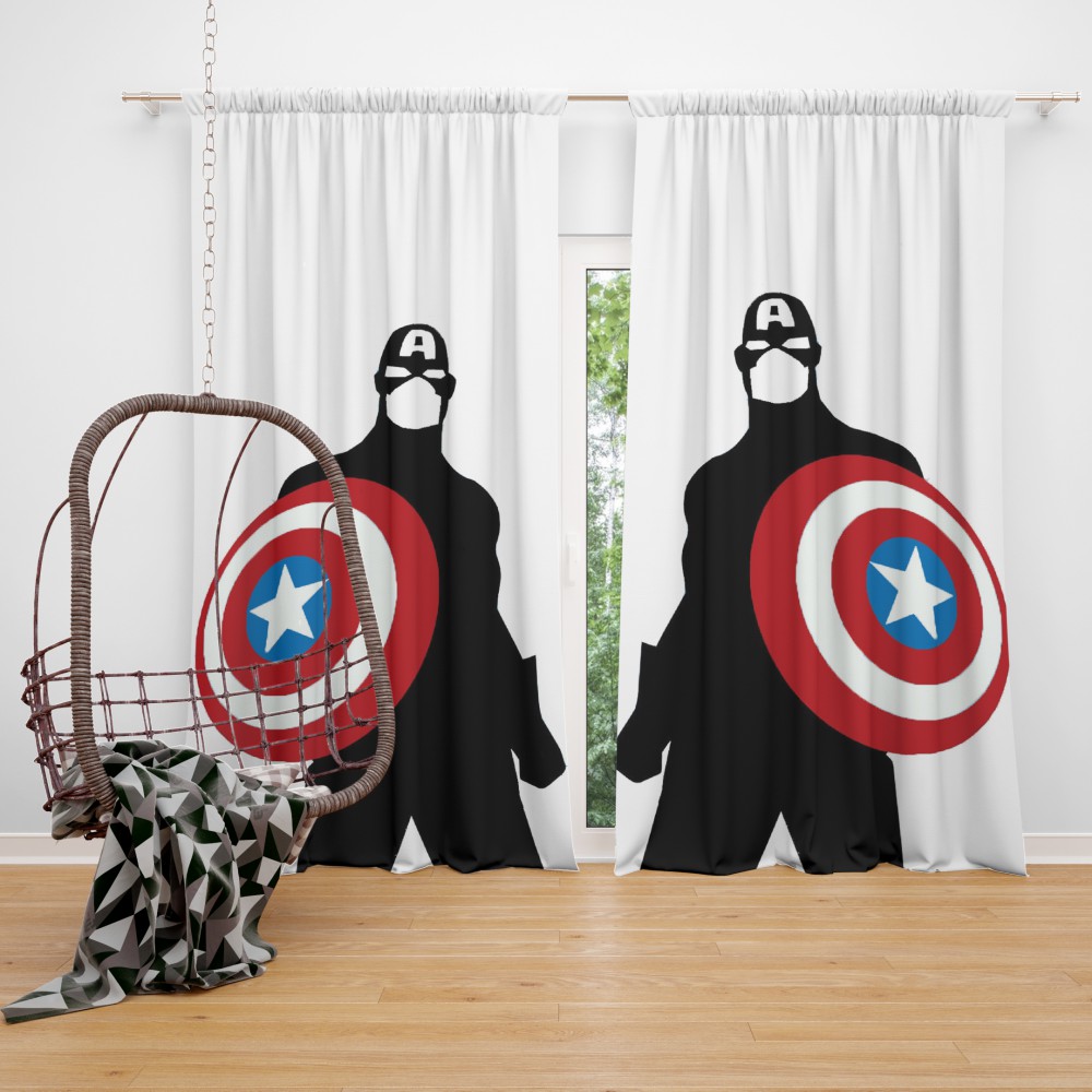 Captain America Marvel SHIELD Secret Avengers Curtain