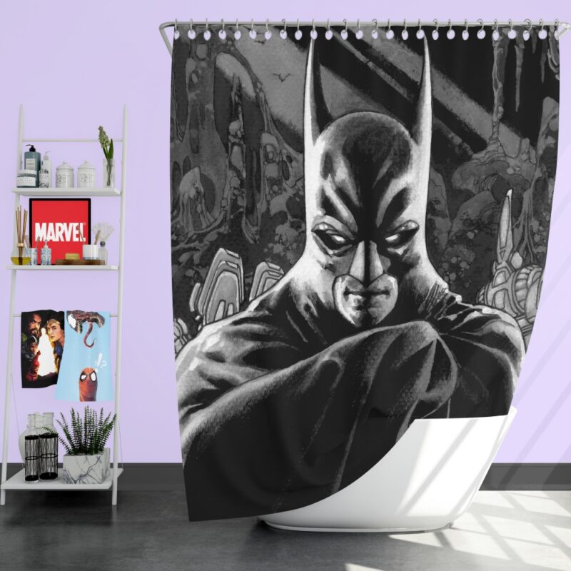 DC Batman Detective Comics Shower Curtain