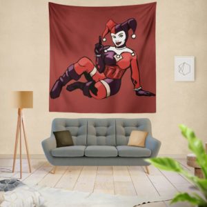 DC Comics Harley Quinn Suicide Art Wall Hanging Tapestry