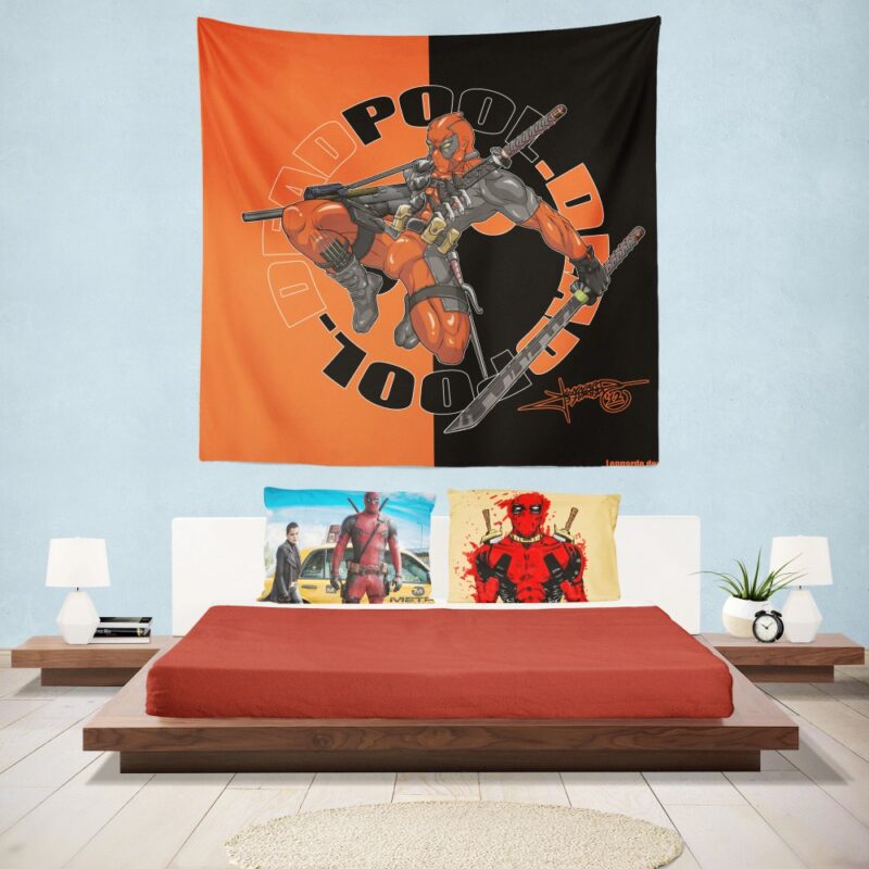 Deadpool Chimichangas Marvel Comics Wall Hanging Tapestry