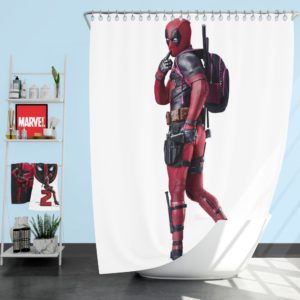 Deadpool Wade Wilson Shower Curtain