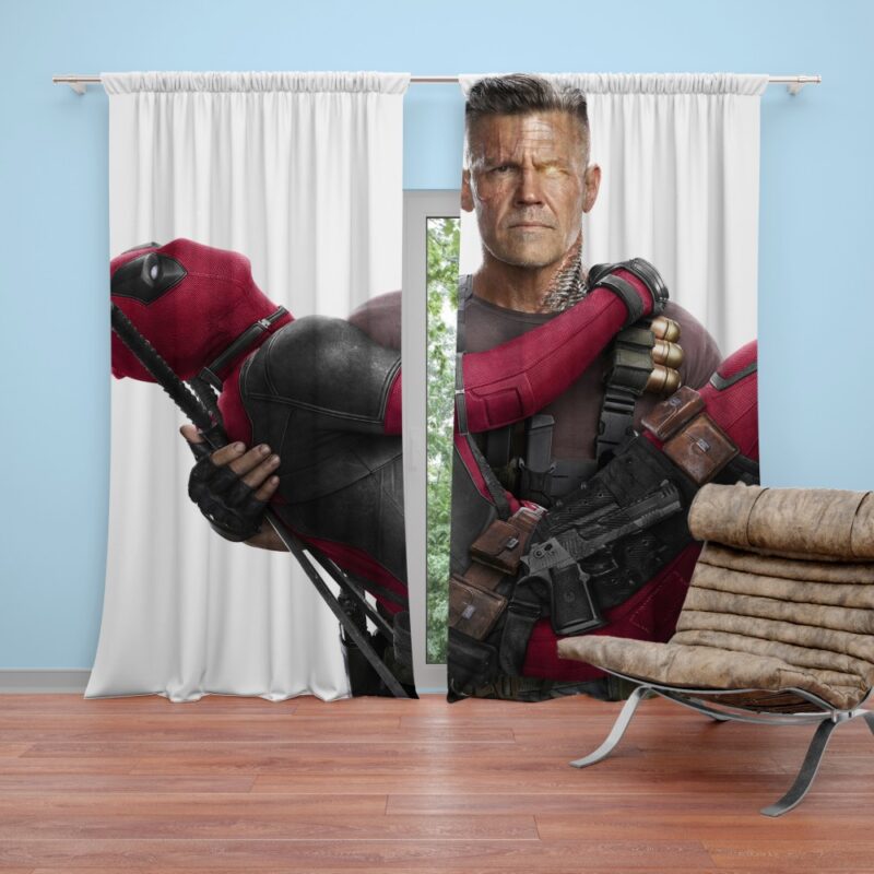 Deadpool and Cable Curtain