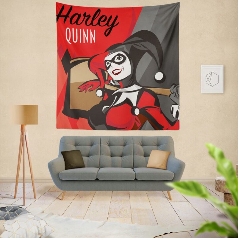 Harley Quinn DC Comics Fictional Character Wall Hanging Tapestry