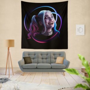 Harley Quinn Harleen Frances Quinzel DC Wall Hanging Tapestry