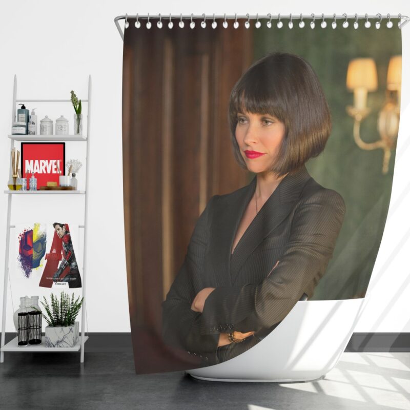 Hope Pym Ant-Man Movie Evangeline Lilly Shower Curtain