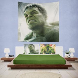Hulk in Marvel Avengers Age of Ultron Movie Wall Hanging Tapestry