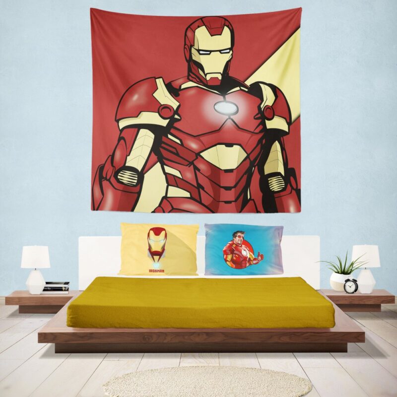 Iron Man Marvel Comics Superhero Wall Hanging Tapestry