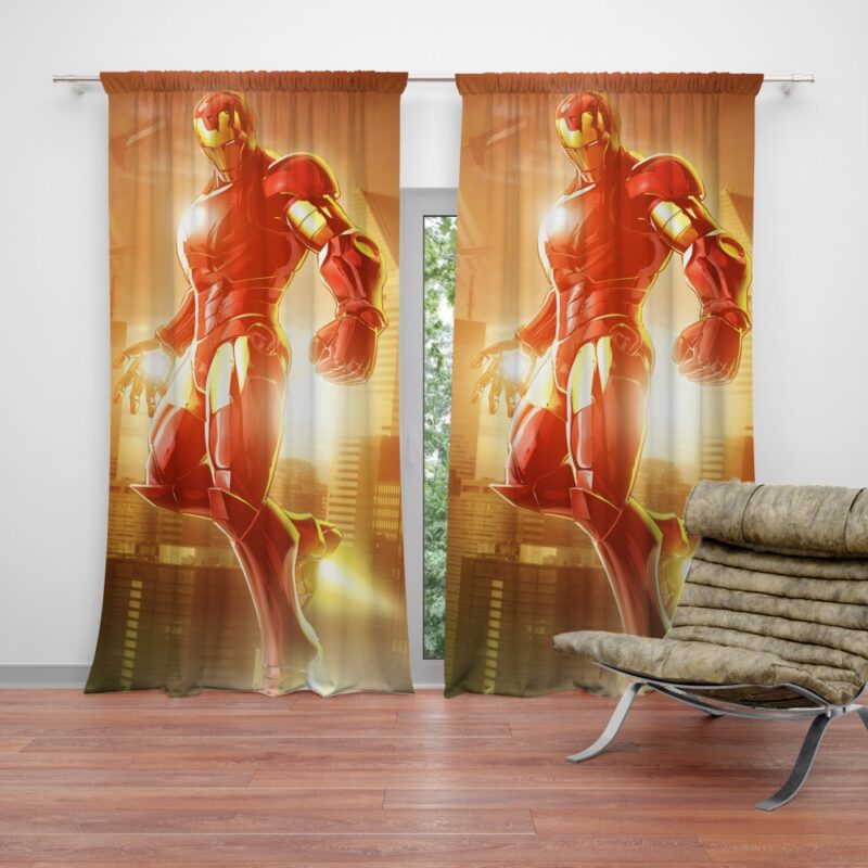 Iron Man Marvel vs. Capcom 3 Fate of Two Worlds Game Curtain