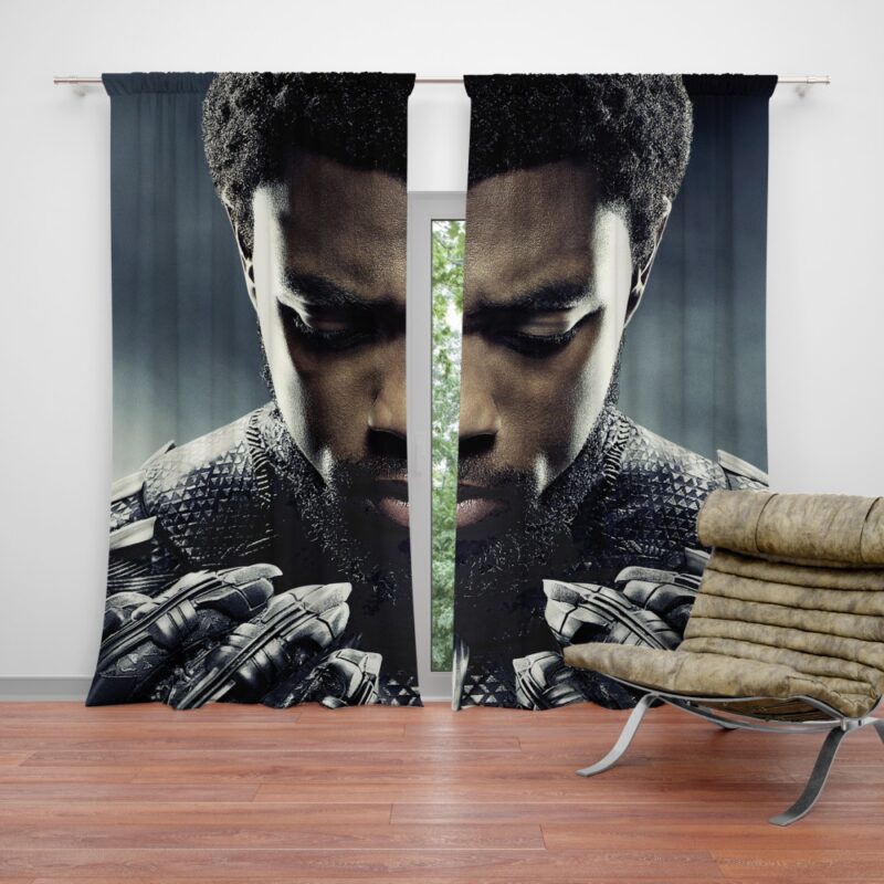 Marvel Black Panther T'Challa Chadwick Boseman Curtain