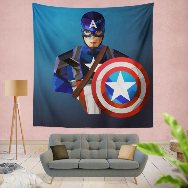 Marvel Captain America The Winter Soldier Tapestry