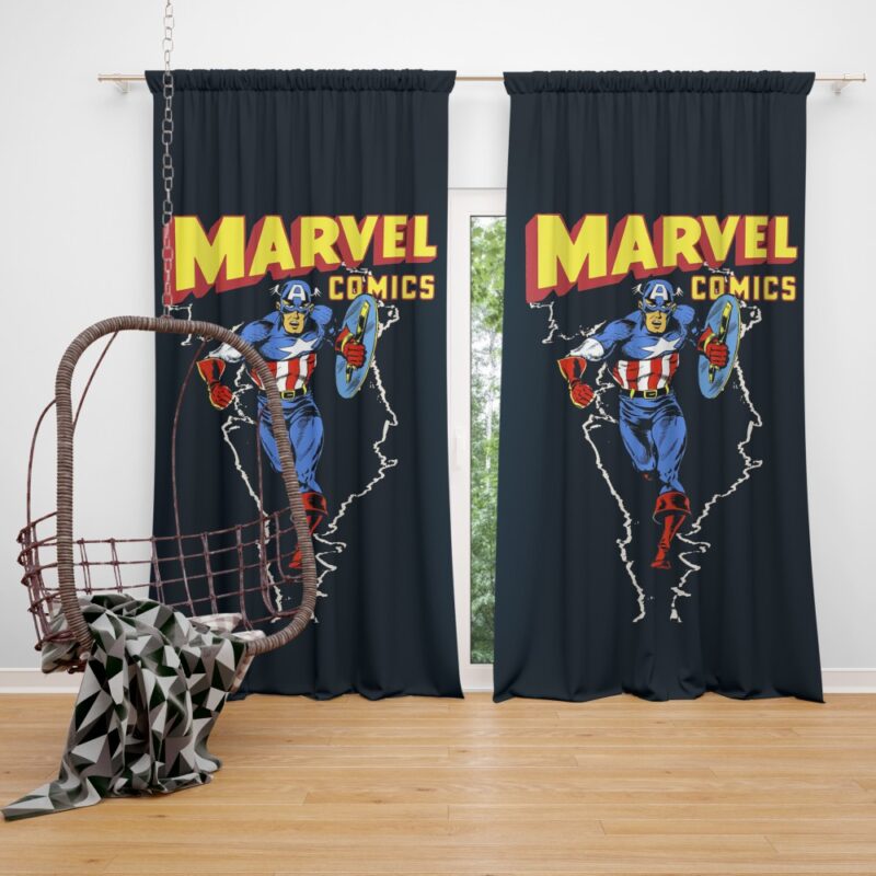 Marvel Comics Captain America Project Rebirth Curtain