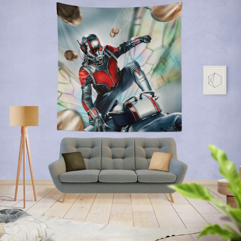 Marvel Comics Fictional SuperHero Ant-Man Wall Hanging Tapestry