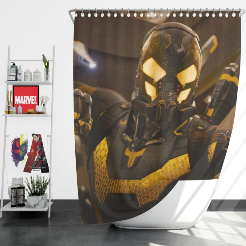 Yellowjacket Darren Cross Ant-Man Movie Shower Curtain