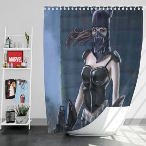 Catwoman Animated Design Shower Curtain