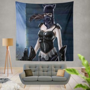 Catwoman Animated Design Wall Hanging Tapestry