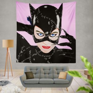 Catwoman Arkham City Michelle Pfeiffer Wall Hanging Tapestry