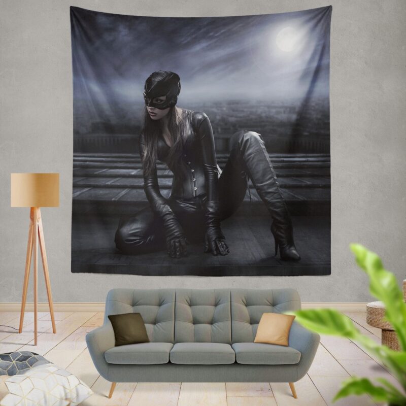 Catwoman DC Super Heroine Wall Hanging Tapestry