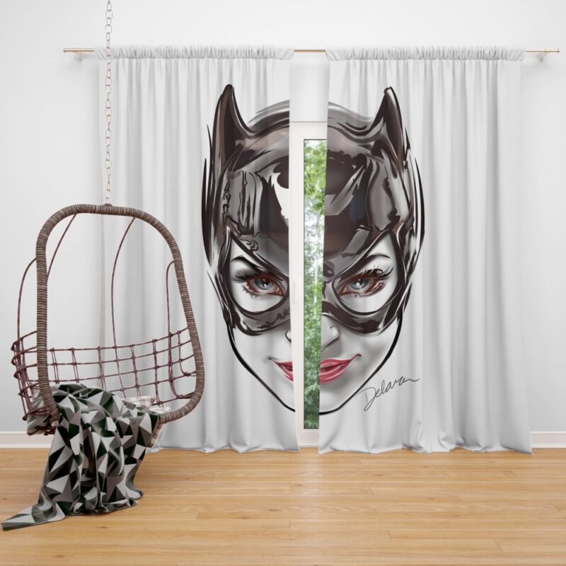 Catwoman Gotham Arkham City Curtain