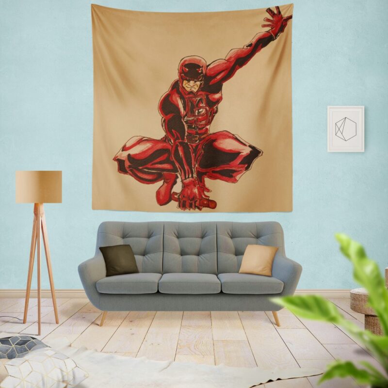Comics Daredevil Matt Murdock Wall Hanging Tapestry