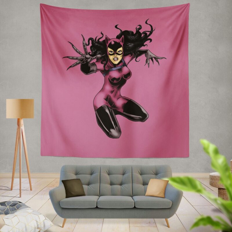 DC Comics Selina Kyle Catwoman Gotham Wall Hanging Tapestry