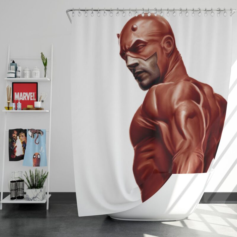 Matt Murdock Marvel Comics Daredevil Shower Curtain