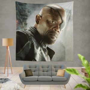 Avengers Age of Ultron Samuel L Jackson Nick Fury  Wall Hanging Tapestry