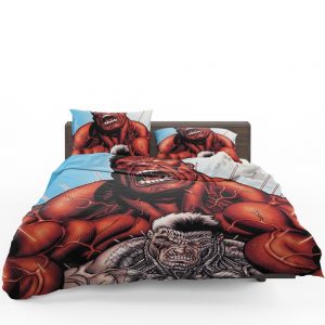 Avengers Red Hulk & Cable Marvel Comics Bedding Set