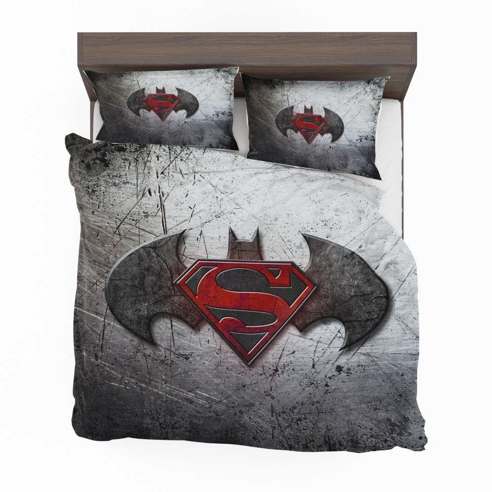 DC Comics Finest Heroes Comforter Sheets nEw BATMAN VS SUPERMAN BEDDING SET 