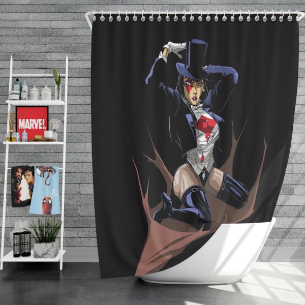 DC Comics Zatanna Justice League Dark Shower Curtain