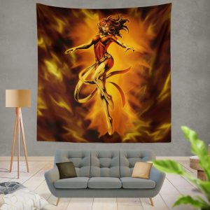 Fenix Renasce Jean Gray Phoenix Marvel Wall Hanging Tapestry