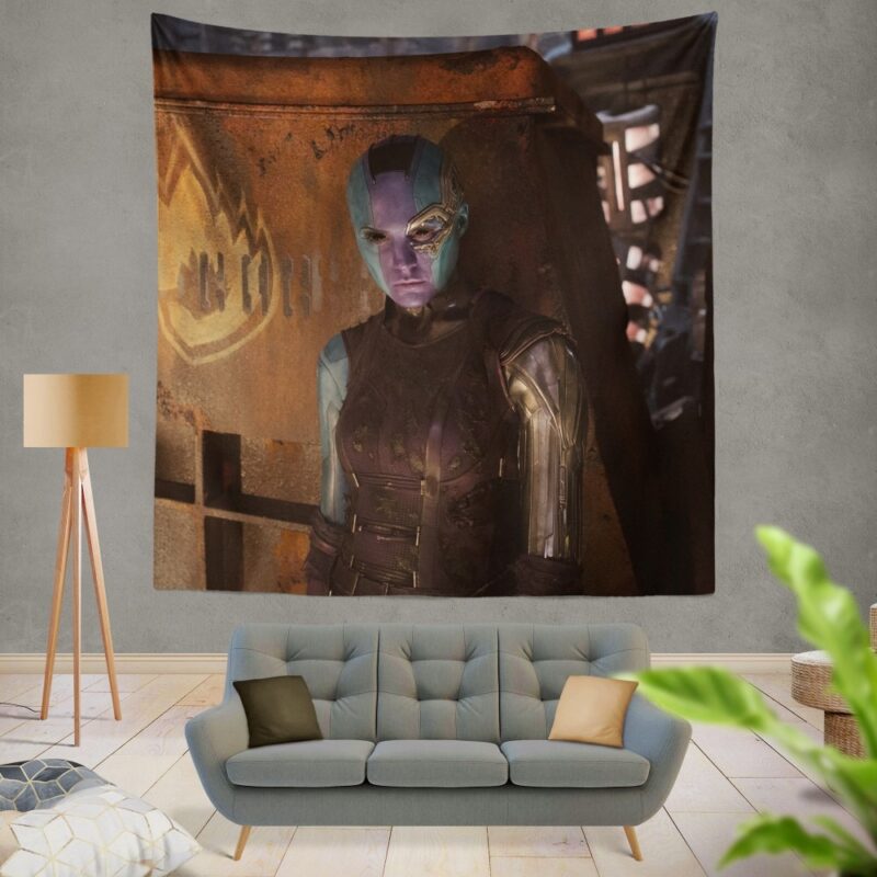 Guardians of the Galaxy Nebula Marvel Comics Tapestry