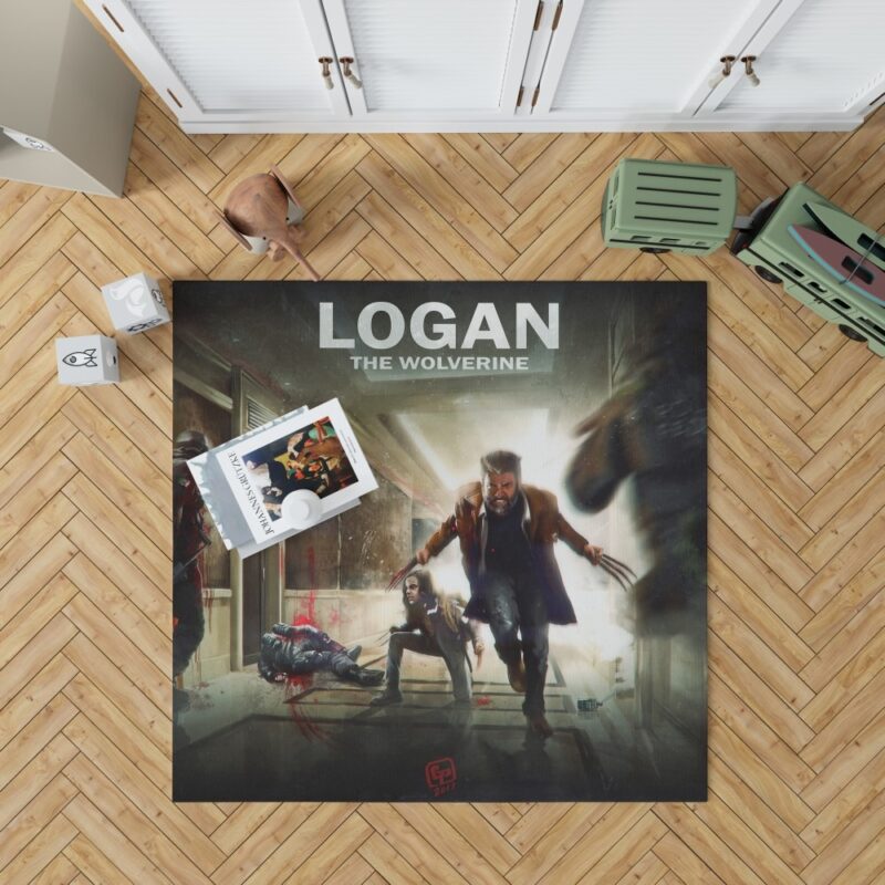 Logan The Wolverine Movie Laura Kinney X-23 Rug