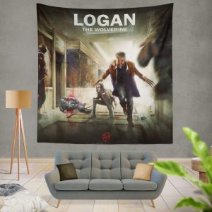 Logan The Wolverine Movie Laura Kinney X-23 Wall Hanging Tapestry