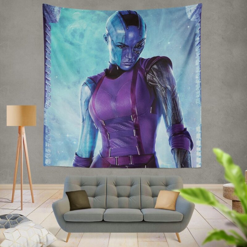 Marvel Comics Nebula Guardians of the Galaxy Wall Hanging Tapestry