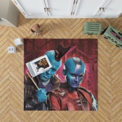 Nebula & Yondu Udonta Marvel Comics Guardians of the Galaxy Vol 2 Bedroom Living Room Floor Carpet Rug