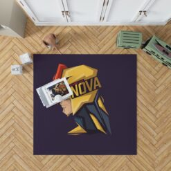 Nova Corps Marvel Comics Marvel Comics Bedroom Living Room Floor Carpet Rug