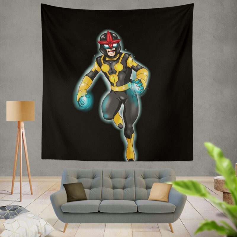 Nova Defenders Marvel Comics Wall Hanging Tapestry