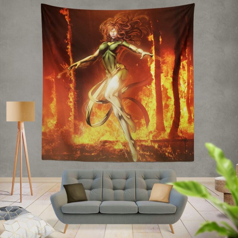 Phoenix in Marvel vs Capcom Fate of Two Worlds Tapestry