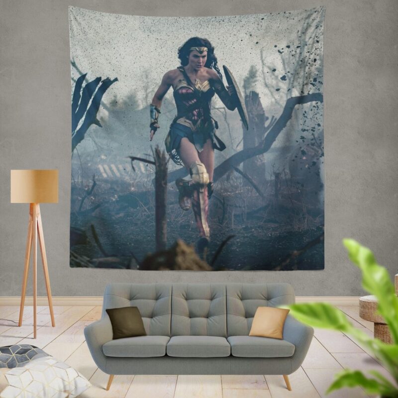 Prince Diana Wonder Woman Movie Gal Gadot Wall Hanging Tapestry